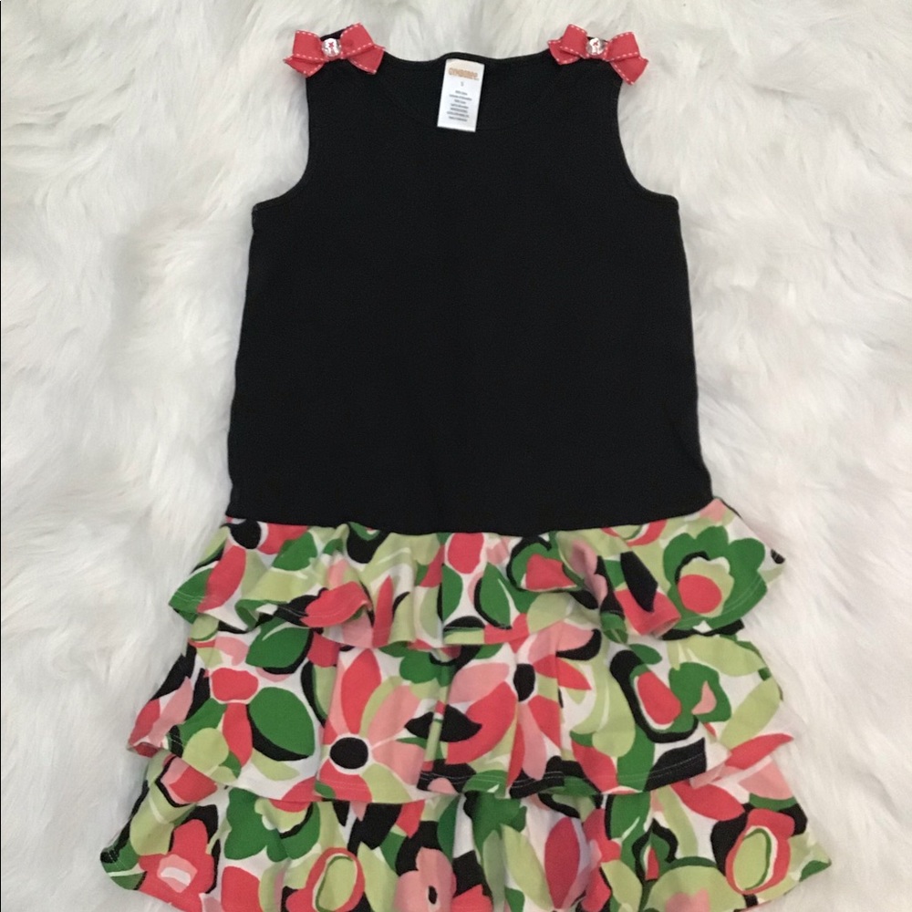 Gymboree floral tier dress size 5